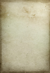 Image showing Old parchment paper texture