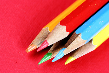 Image showing Sharp pencils