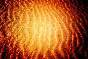 Image showing Beach with soft sand