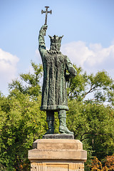 Image showing Monument of Stefan cel Mare in Chisinau, Moldova