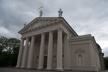 Image showing Vilnius city churchs