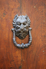 Image showing Iron Door knoker