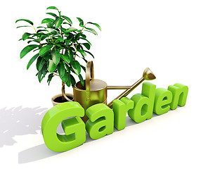 Image showing Gardening