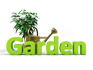 Image showing Gardening