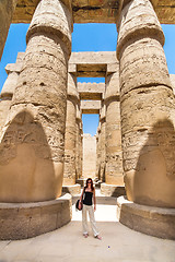 Image showing Temple of Karnak, Luxor, Egypt.