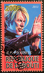 Image showing David Bowie Stamp