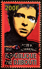 Image showing Peter Gabriel Stamp