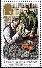 Image showing Sherlock Holmes Stamp 1