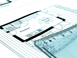 Image showing Technical drawing