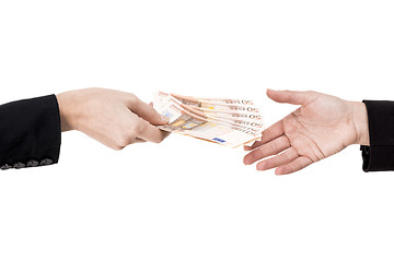 Image showing Money exchange