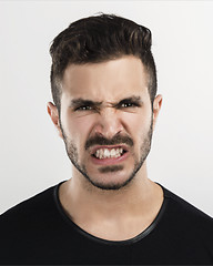 Image showing Angry Man