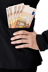 Image showing Money on the pockets