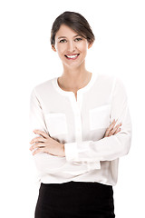 Image showing Causal business woman