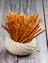 Image showing Pretzel Rods