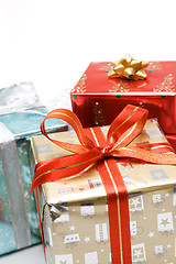 Image showing Christmas gifts