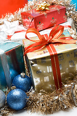 Image showing Christmas gifts