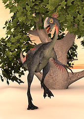 Image showing Dinosaur Gigantoraptor