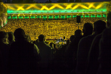 Image showing The Latvian National Song and Dance Festival Grand Finale concer