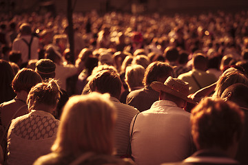 Image showing Large crowd of people