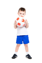 Image showing Playful little boy