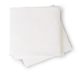 Image showing Some Paper Napkins