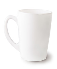 Image showing The white cup