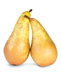 Image showing Two Ripe Pears