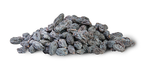Image showing Heap Of Dark Raisins
