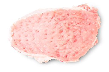 Image showing Raw Pork Schnitzel