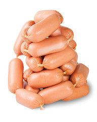 Image showing Heap Beef Sausages