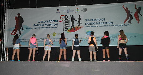 Image showing Latino marathon