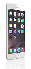Image showing Apple Silver iPhone 6 Plus