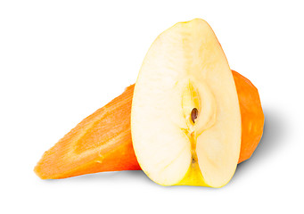 Image showing Apple And Slices Carrot