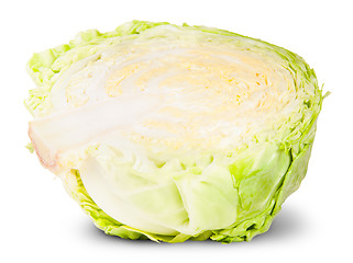Image showing Half Of Cabbage