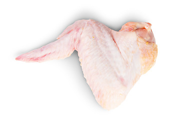 Image showing Raw Chicken Wing Rotated