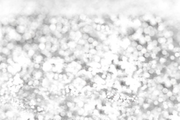 Image showing Silver bokeh