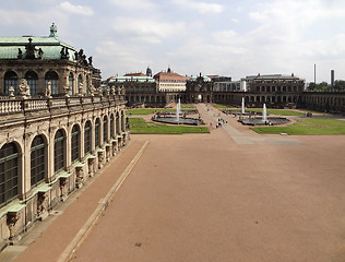 Image showing Zwinger Palace in Dresden