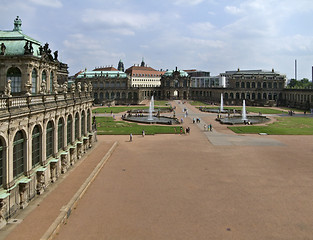 Image showing Zwinger Palace in Dresden