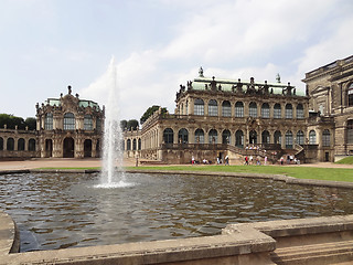 Image showing Zwinger Palace in Dresden