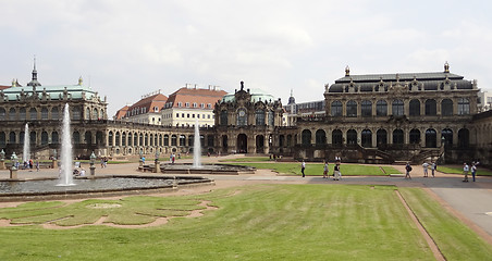 Image showing Zwinger Palace in Dresden