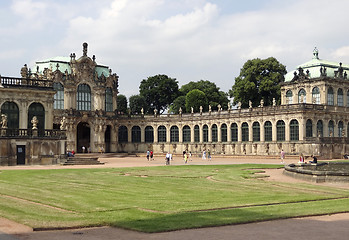 Image showing Zwinger Palace in Dresden