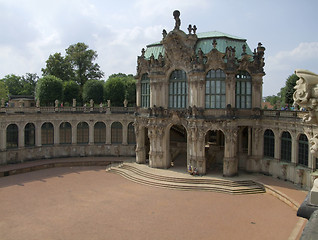 Image showing Zwinger Palace in Dresden