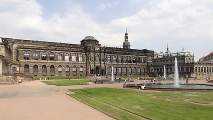 Image showing Zwinger Palace in Dresden