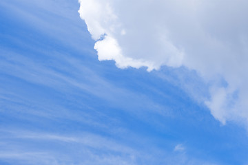 Image showing Cloudscape with different clouds