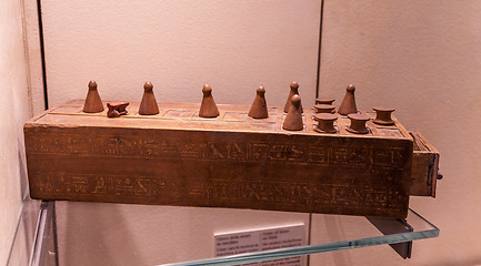 Image showing Egyptian Game of Senet