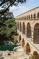 Image showing Pont du Gard - France