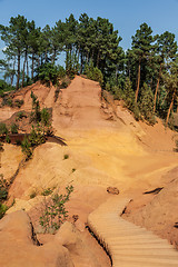 Image showing Roussillon ochres