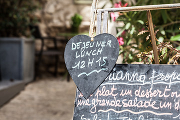 Image showing Restaurant in Provence