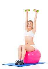 Image showing Fitness woman