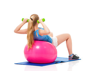 Image showing Fitness woman